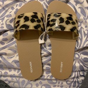 Cheetah Print Sandal